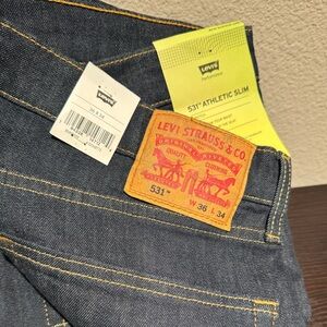 531 Athletic Slim Levi’s NWT
